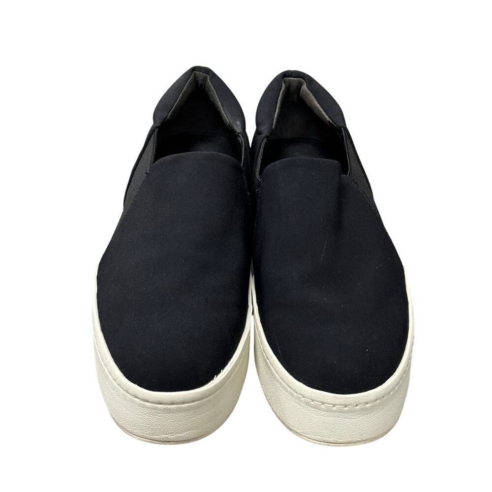 Vince Warren Black Platform Slip-On Euc - image 1